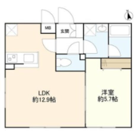 ウェルスクエアイズム三軒茶屋SOUTHの物件間取画像